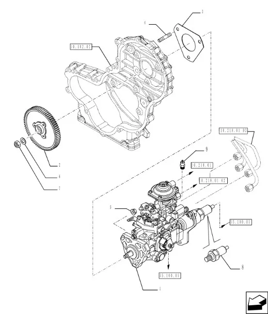 504385873 - Насос топливный
