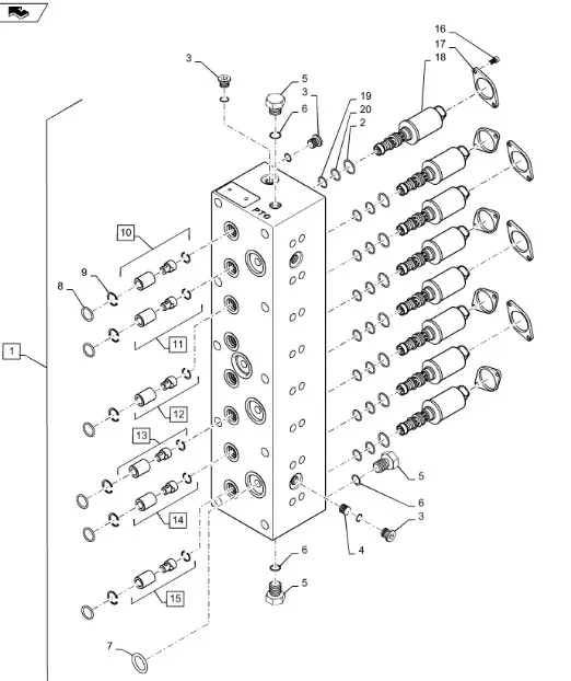 87350434 - клапан